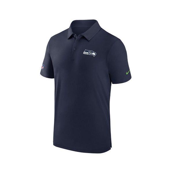 나이키 Nike Mens College Navy Seattle Seahawks Sideline Coaches Performance Polo Shirt 16714161