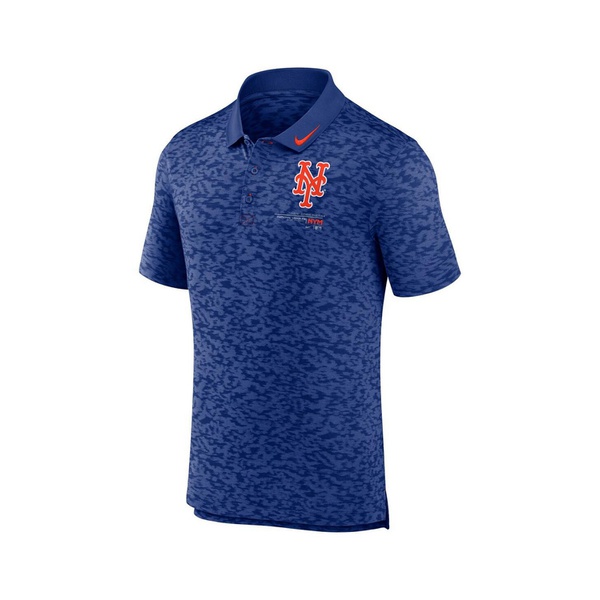 나이키 Nike Mens Royal New York Mets Next Level Performance Polo Shirt 16374602