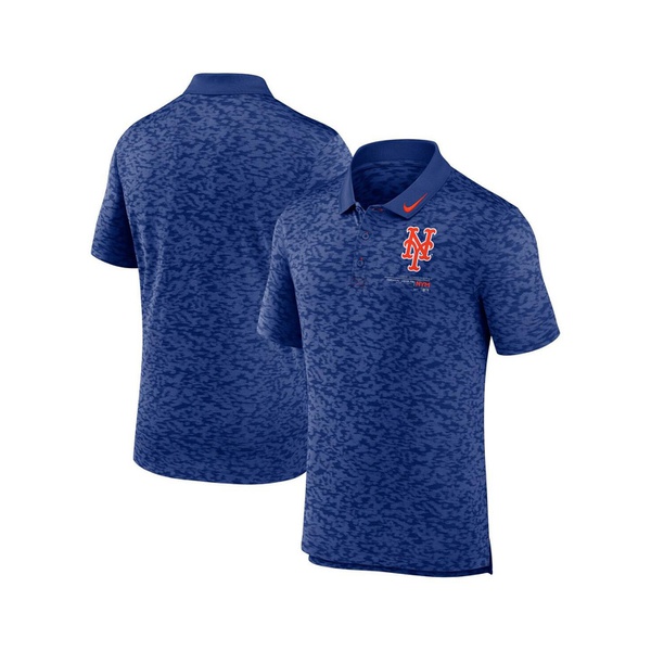 나이키 Nike Mens Royal New York Mets Next Level Performance Polo Shirt 16374602