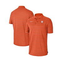 Nike Mens Orange Clemson Tigers Icon Victory Coaches 2022 Early Season Performance Polo Shirt 14753152