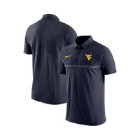 Nike Mens Navy West Virginia 모우 Mountaineers 2023 Coaches Performance Polo Shirt 16721451