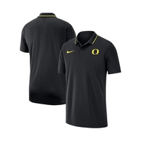 Nike Mens Black Oregon Ducks Coaches Performance Polo Shirt 16335189