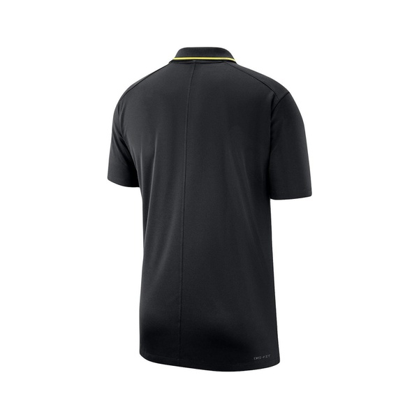 나이키 Nike Mens Black Oregon Ducks Coaches Performance Polo Shirt 16335189