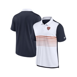 Nike Mens Navy White Chicago Bears Fashion Performance Polo Shirt 13250109