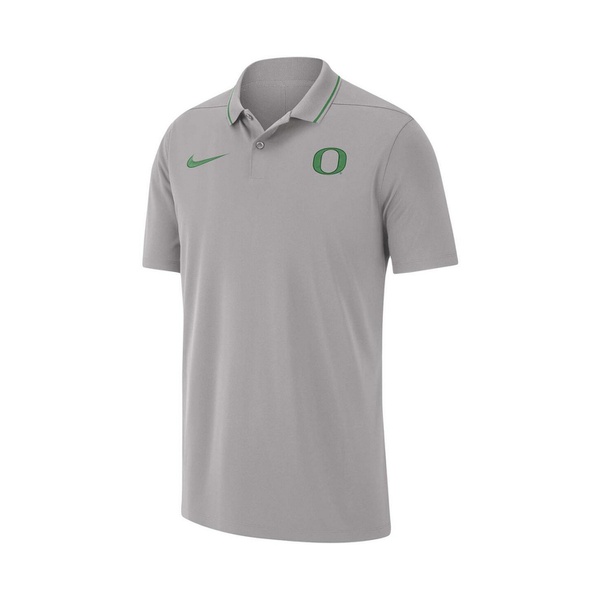 나이키 Nike Mens Gray Oregon Ducks 2023 Coaches Performance Polo Shirt 16768823