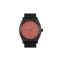 Nixon MEN'S Teller X Spitfire Rubber Orange (Swirl Design) Dial Watch A045-3241-00