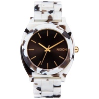 Nixon MEN'S Time Teller Rubber Black Dial Watch A327-2882