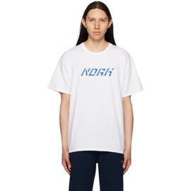 노아 Noah White AO T-Shirt 231876M213029
