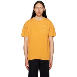 노아 Noah Orange Core T-Shirt 231876M213007