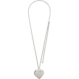 넘버링 Numbering Silver #5000 Heart Micro Bag Necklace 232439M145040