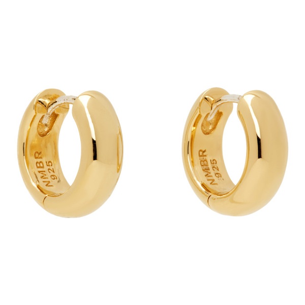  넘버링 Numbering Gold #7010S Earrings 232439F022004