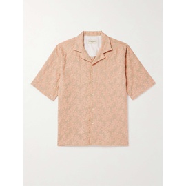 OFFICINE GEENEERALE Eren Camp-Collar Embroidered Cotton Shirt 1647597307307593