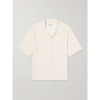 OFFICINE GEENEERALE Eren Camp-Collar Textured-Cotton Shirt 1647597327840840