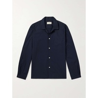 OFFICINE GEENEERALE Eloan Garment-Dyed Organic Cotton-Poplin Shirt 1647597327840848