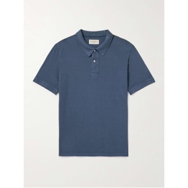 OFFICINE GEENEERALE Larry Garment-Dyed Cotton-Pique Polo Shirt 1647597327860057