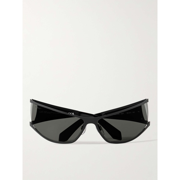  오프화이트 OFF-WHITE Luna Cat-Eye Acetate and Gunmetal-Tone Sunglasses 1647597310320820