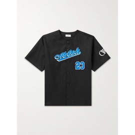 오프화이트 OFF-WHITE Appliqued Cotton Baseball Shirt 1647597321240459