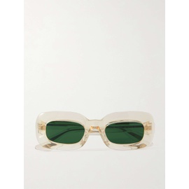 올리버 피플스 OLIVER PEOPLES + 케이트 Khaite 1966C oversized rectangular-frame acetate sunglasses 790768613