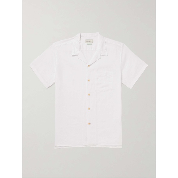  OLIVER SPENCER Havana Camp-Collar Linen Shirt 1647597307683175