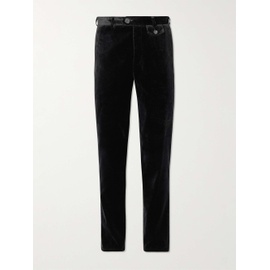 OLIVER SPENCER Fishtail Slim-Fit Cotton-Velvet Suit Trousers 1647597318970672