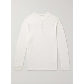 ONIA Linen-Jersey Henley T-Shirt 1647597323780627