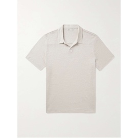 ONIA Shaun Linen-Jersey Polo Shirt 1647597323780426