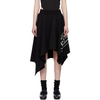 OPEN YY SSENSE Exclusive Black Midi Skirt 241731F092004