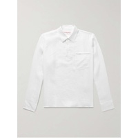 ORLEBAR BROWN Shanklin Linen Half-Placket Shirt 1647597307746433