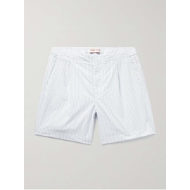 ORLEBAR BROWN Hannes Slim-Fit Striped Cotton-Poplin Shorts 1647597307734960
