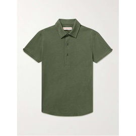 ORLEBAR BROWN + 007 Sebastian Cotton and Silk-Blend Polo Shirt 1647597313864394