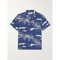 ORLEBAR BROWN Hibbert Living Dream Camp-Collar Printed Linen-Blend Shirt 1647597313838327