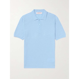 ORLEBAR BROWN Maranon Perforated Cotton Polo Shirt 1647597313838099