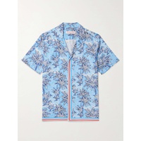 ORLEBAR BROWN Maitan Camp-Collar Printed Linen Shirt 1647597323971721