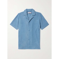 ORLEBAR BROWN Howell Camp-Collar Cotton-Terry Shirt 1647597323971638