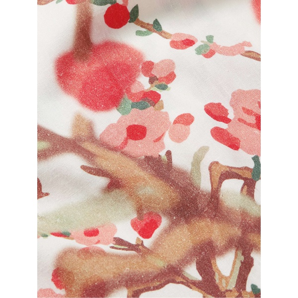  ORLEBAR BROWN Maitan Camp-Collar Floral-Print Voile Shirt 1647597323811006