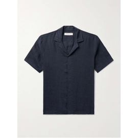 ORLEBAR BROWN Maitan Camp-Collar Linen Shirt 1647597323830657