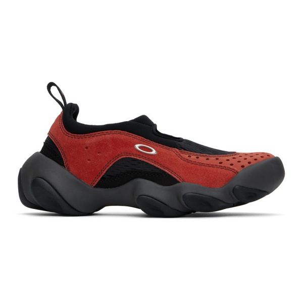 오클리 오클리 Oakley Factory Team Red & Black Flesh Sandals 241808F124001