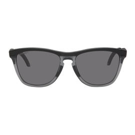 오클리 Oakley Black & Gray Frogskins Hybrid Sunglasses 242013M134024