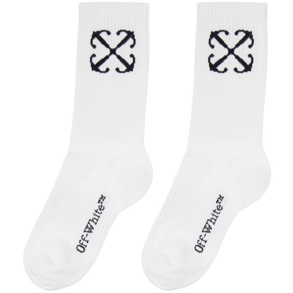  오프화이트 Off-White White Arrow Socks 241607F076000