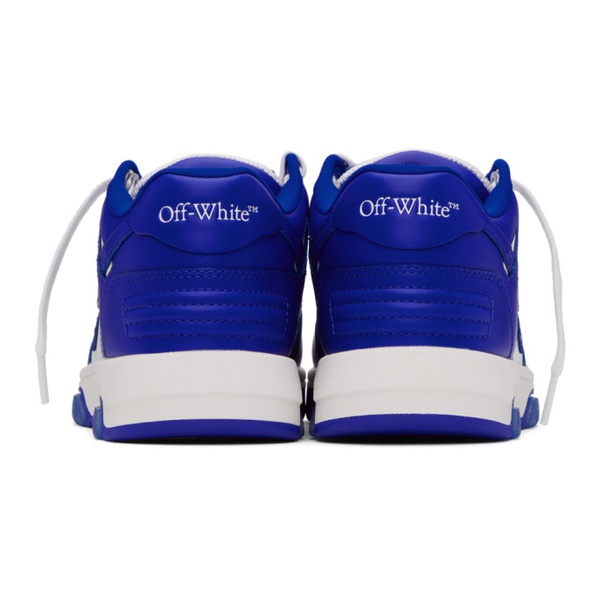  오프화이트 Off-White Blue & White Out Of Office Sneakers 232607F128050