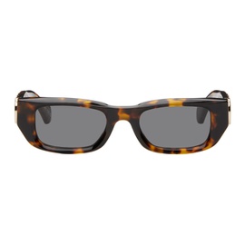오프화이트 Off-White Brown Fillmore Sunglasses 241607M134022