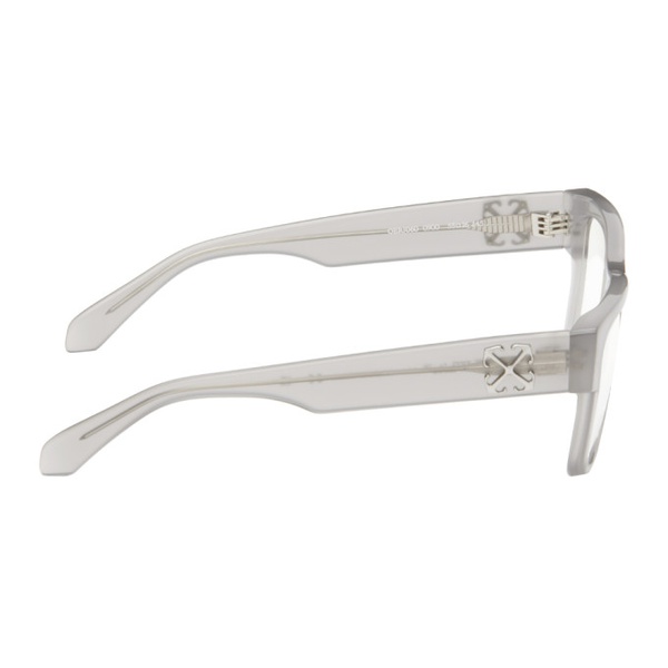  오프화이트 Off-White Gray Optical Style 60 Glasses 241607M133003