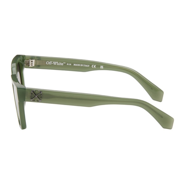  오프화이트 Off-White Green Branson Sunglasses 241607M134044