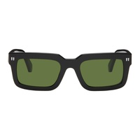오프화이트 Off-White Black Clip On Sunglasses 241607M134002