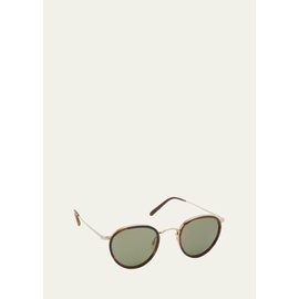 올리버 피플스 Oliver Peoples Mens MP-2 Round Metal Sunglasses 4556251