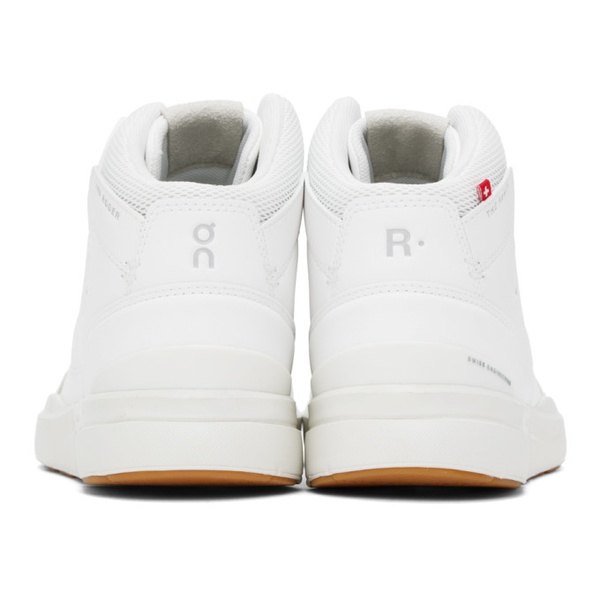  On White The Roger Clubhouse Mid Sneakers 232585M236000