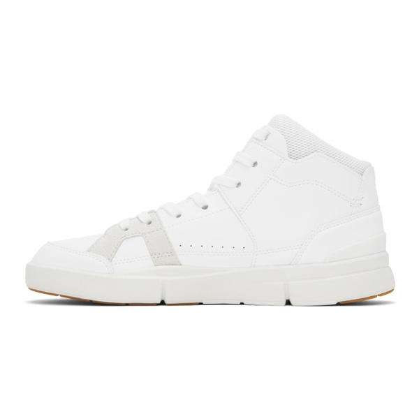  On White The Roger Clubhouse Mid Sneakers 232585M236000