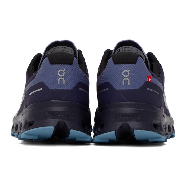 On Navy & Gray Cloudvista Sneakers 232585M237046