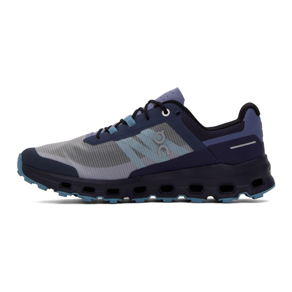  On Navy & Gray Cloudvista Sneakers 232585M237046