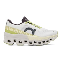 White & Green Cloudmonster 2 Sneakers 241585F128015